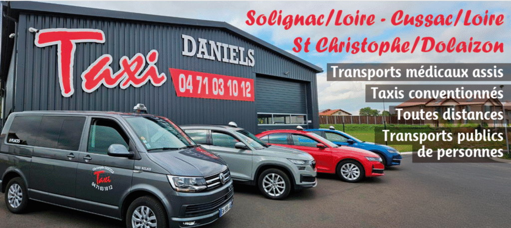 Taxi daniels Cussac sur loire