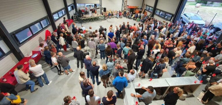 Inauguration du nouveau local de Taxi Daniels à Solignac-sur-Loire en présence de plus de 300 invités